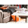 Couette de salon bicolore